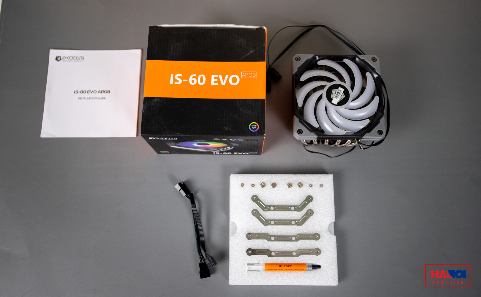 ản nhiệt khí CPU ID-COOLING IS-60 EVO ARGB giới thiệu 4